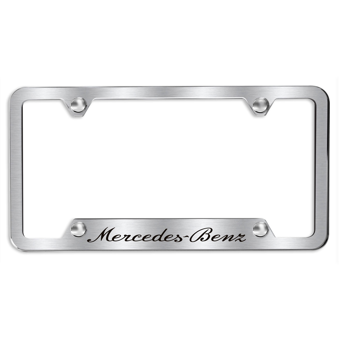 Stainless Steel Chain Style License Plate Frame