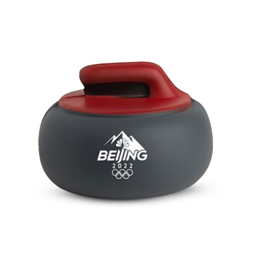Beijing 2022 Curling Rock Stress Reliever