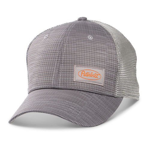 Grey Performance Mesh-Back Structured Hat