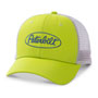 Neon green performance mesh-back cap