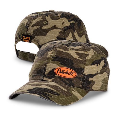 Washed Ripstop Camo Hat