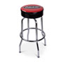 PBT Bar Stool Red and Black