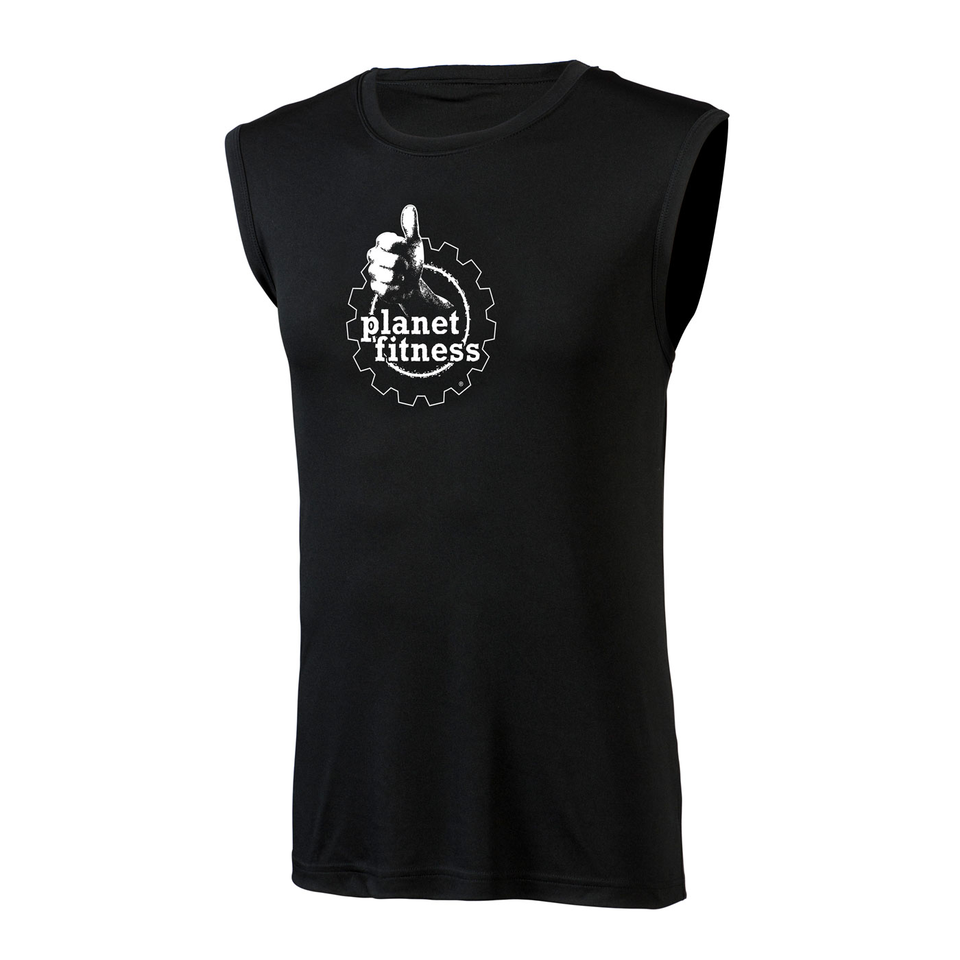 Planet Fitness Thumbs-up Shirt Black Medium