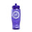 Poly-Pure Transparent Water Bottle - Purple