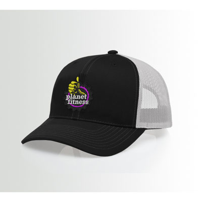 Planet Fitness Hat Cap Strap Back Adjustable Black Workout Gym One Size  Casual