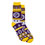 Socks Purple Yellow