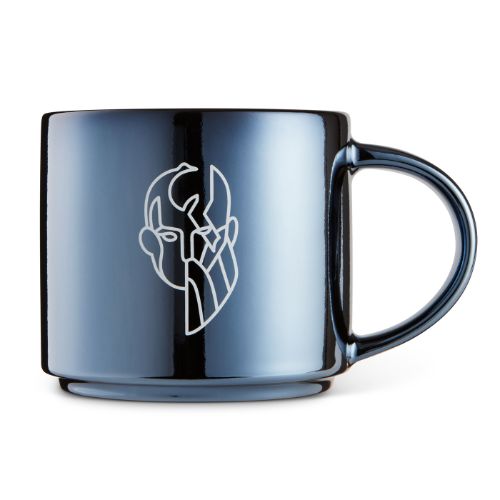 SPL GOW Half Face Metallic Mug Grey Dark