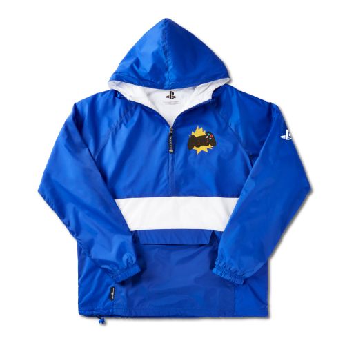 PlayStation™ Retro Style Windbreaker with Controller Design
