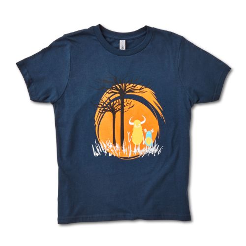 Concrete Genie Monster Tee Navy - Youth | PlayStation Gear