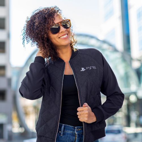 PS5™ Women&#39;s Quilted Bomber Jacket