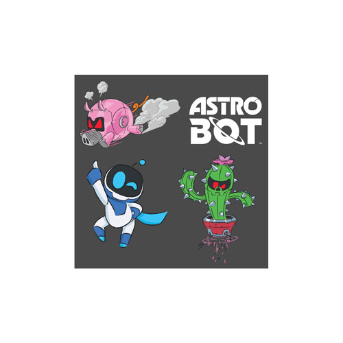 Astro Bot Adventure Sticker