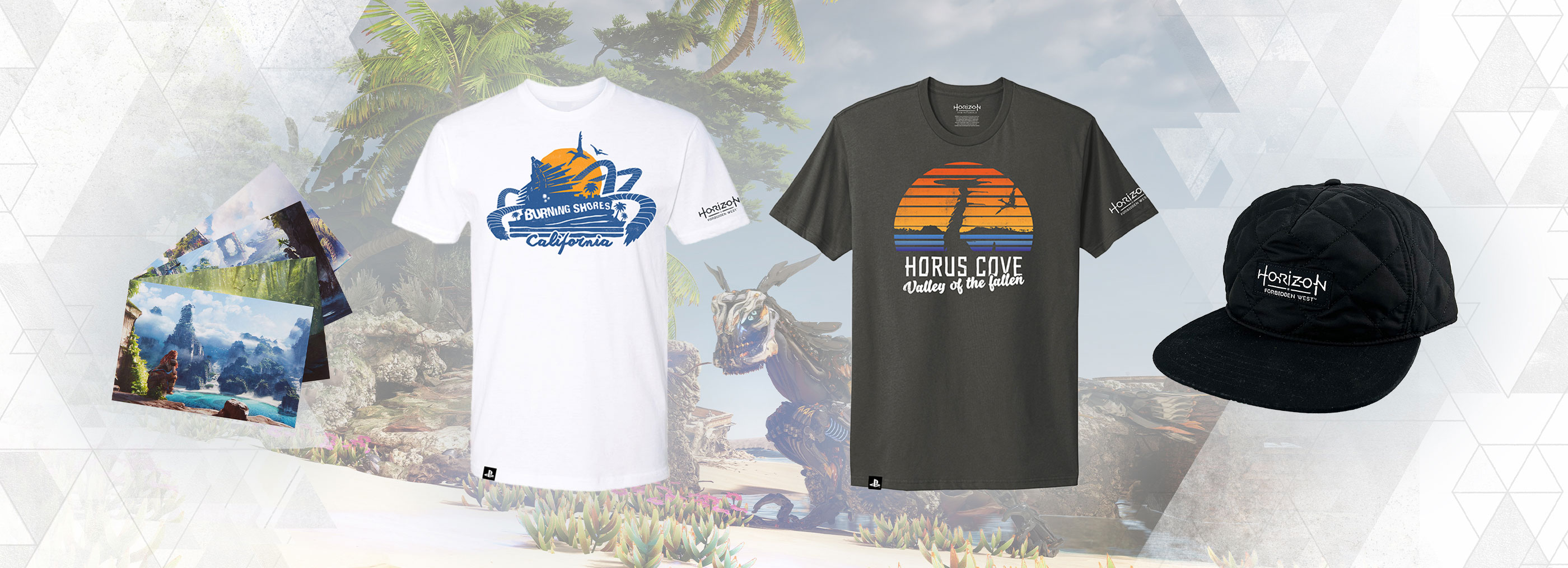 Discover new Gear inspired by Horizon Forbidden West: Burning Shores!