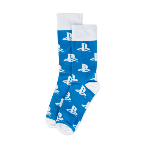 PlayStation™ Symbols Socks – Blue