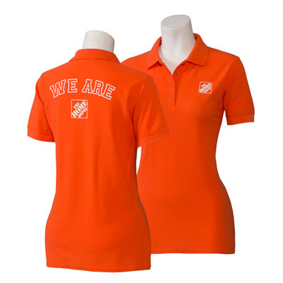 Ladies We Are Home Depot Polo