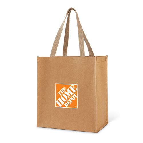 Washable Kraft Paper Grocery Tote