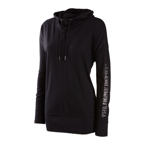 Ladies Studded Lightweight French Terry Hoodie