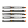 Islander Soft-Touch Gel Stylus Pens (5 Pack)