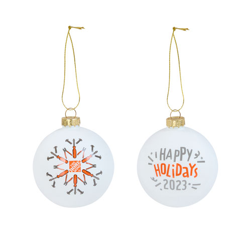 2023 Holiday "Toolflake" Glass Ornament
