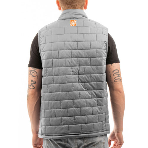 Brick Quilted Puffer Vest