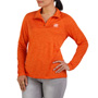 Ladies’ Space Dyed Quarter-Zip Performance Pullover